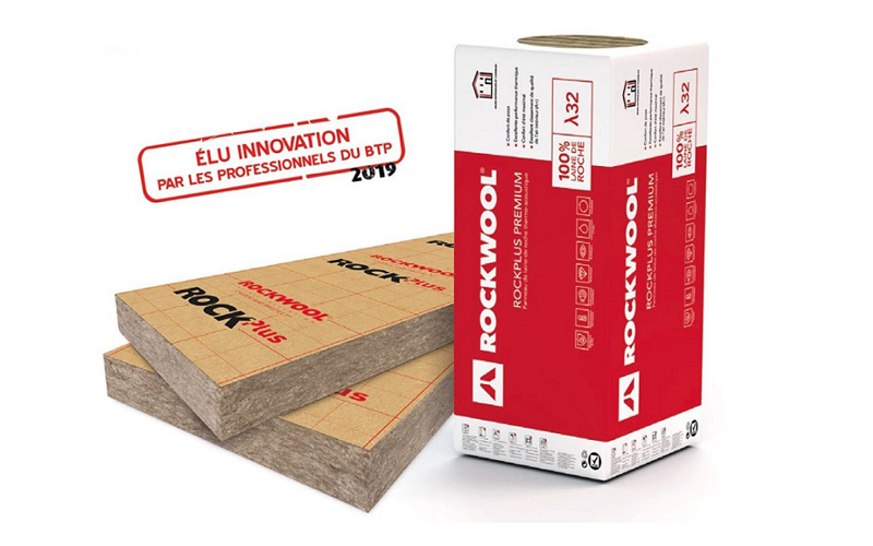 Rockplus Premium panneau isolant en laine de roche mono densité